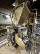 Tatham 400LT FORBERG TYPE STEEL TWIN ROTOR MIXER, serial no. 15260, year of manufacture 1995,