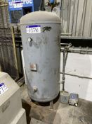 Hoval 500 litre Vertical Welded Steel Air Receiver, serial no. 63042 042, approx. 650mm dia. x 1.