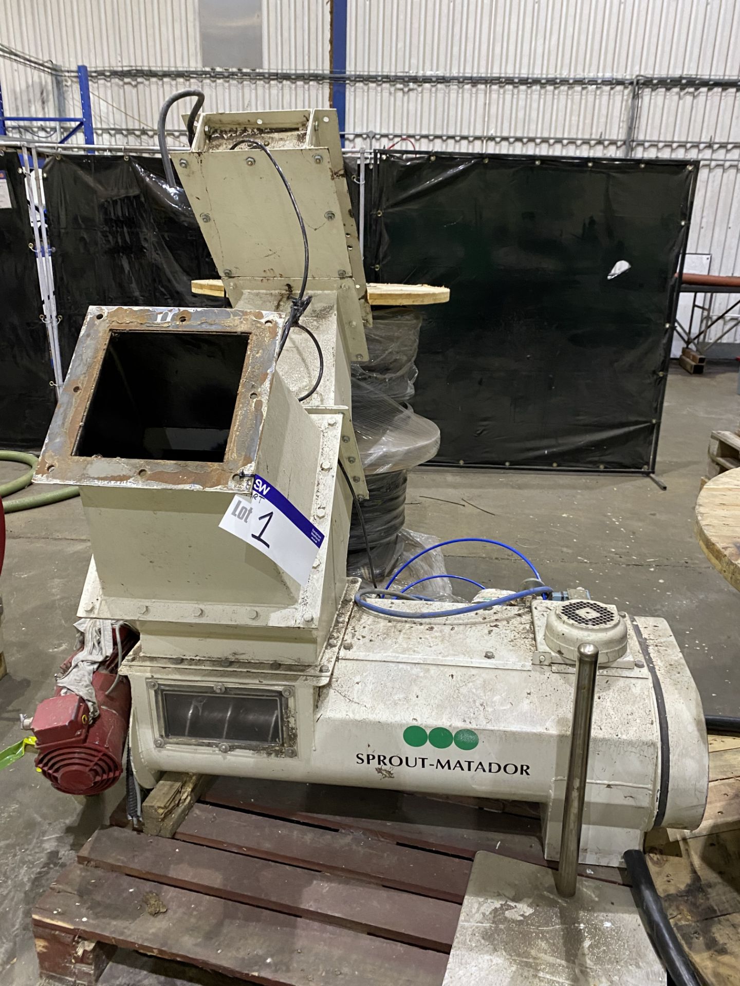 Sprout Matador MULTIMILL 1000B HAMMER MILL, serial no. 056979, spec. no. 0119200, year of - Image 9 of 21