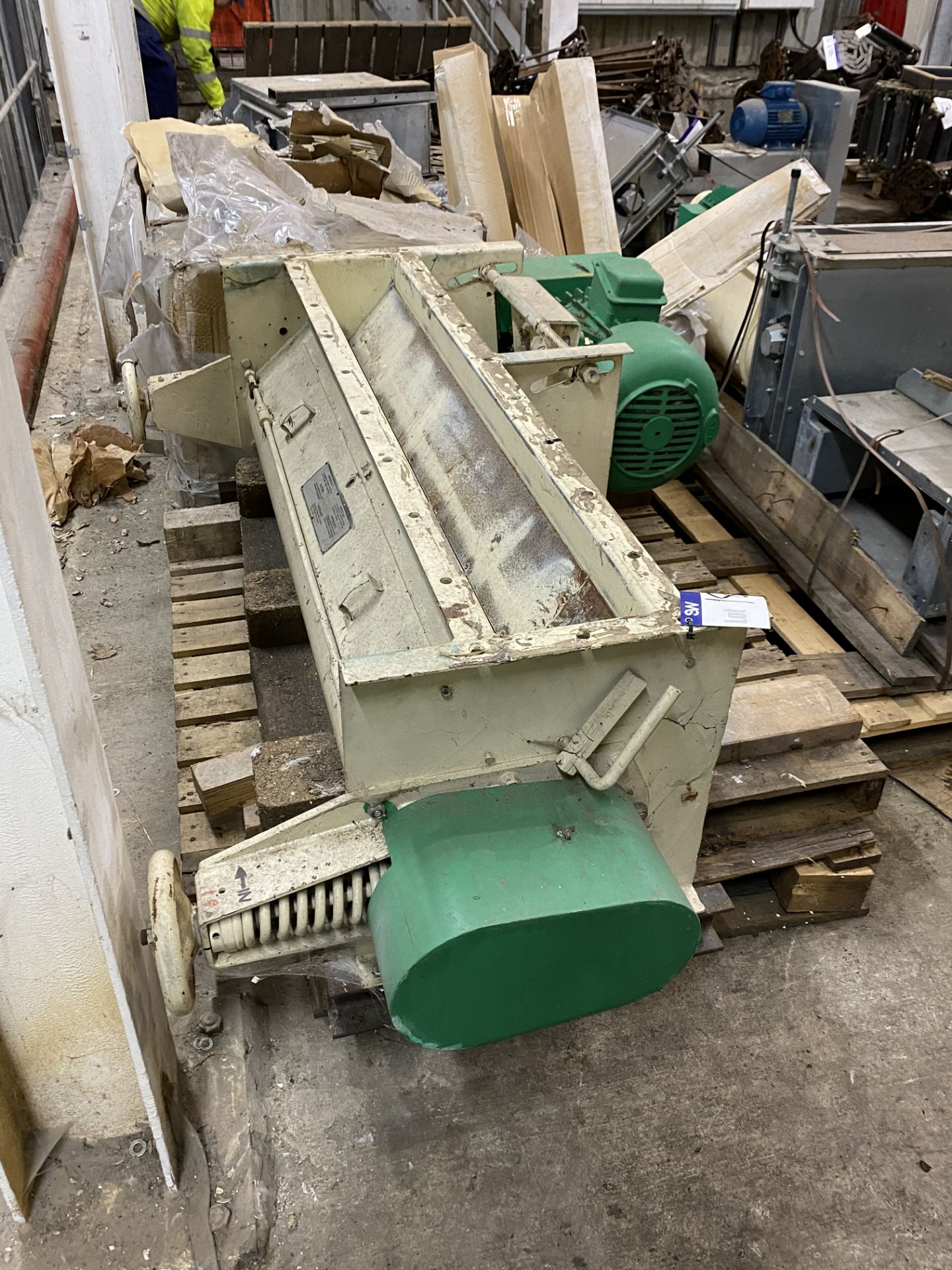 1.4m wide PELLET CRUMBLER, with electric motor drive - Image 2 of 4