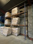 Two Bay Two-Tier Pallet Rack, approx. 5.6m x 900mm x 4.8m high (no contents) (lot located at Gold