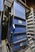 Donaldson Torit DCE-F2036 RK11 REVERSE JET DUST UNIT, serial no. 00006061, year of manufacture 2003,