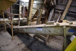 Carier approx. 300mm Inclined Screw Conveyor, serial no. 94190, year of manufacture 2003, approx.