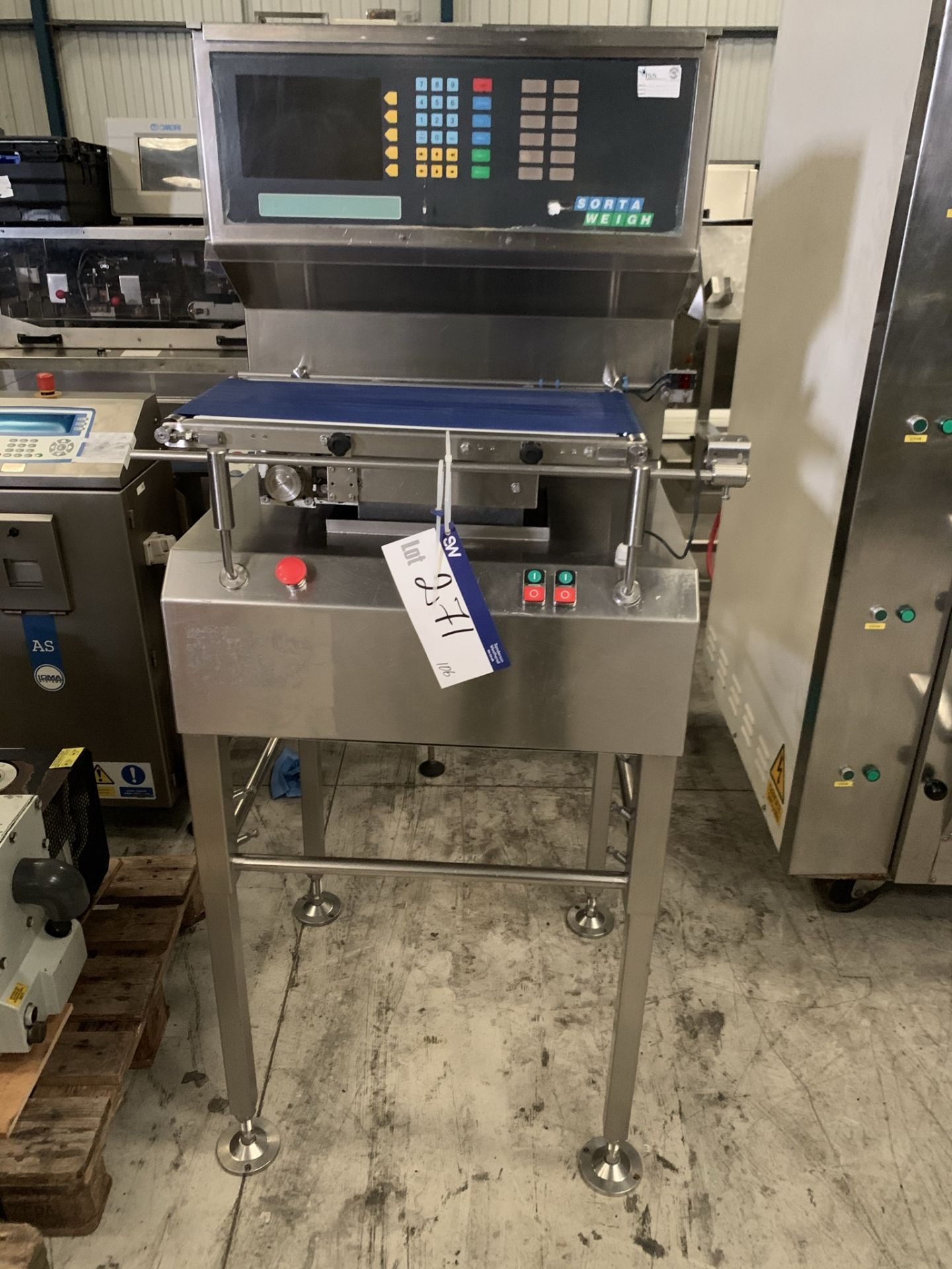 Sortaweigh 450-08 Checkweigher, serial no. 42271,