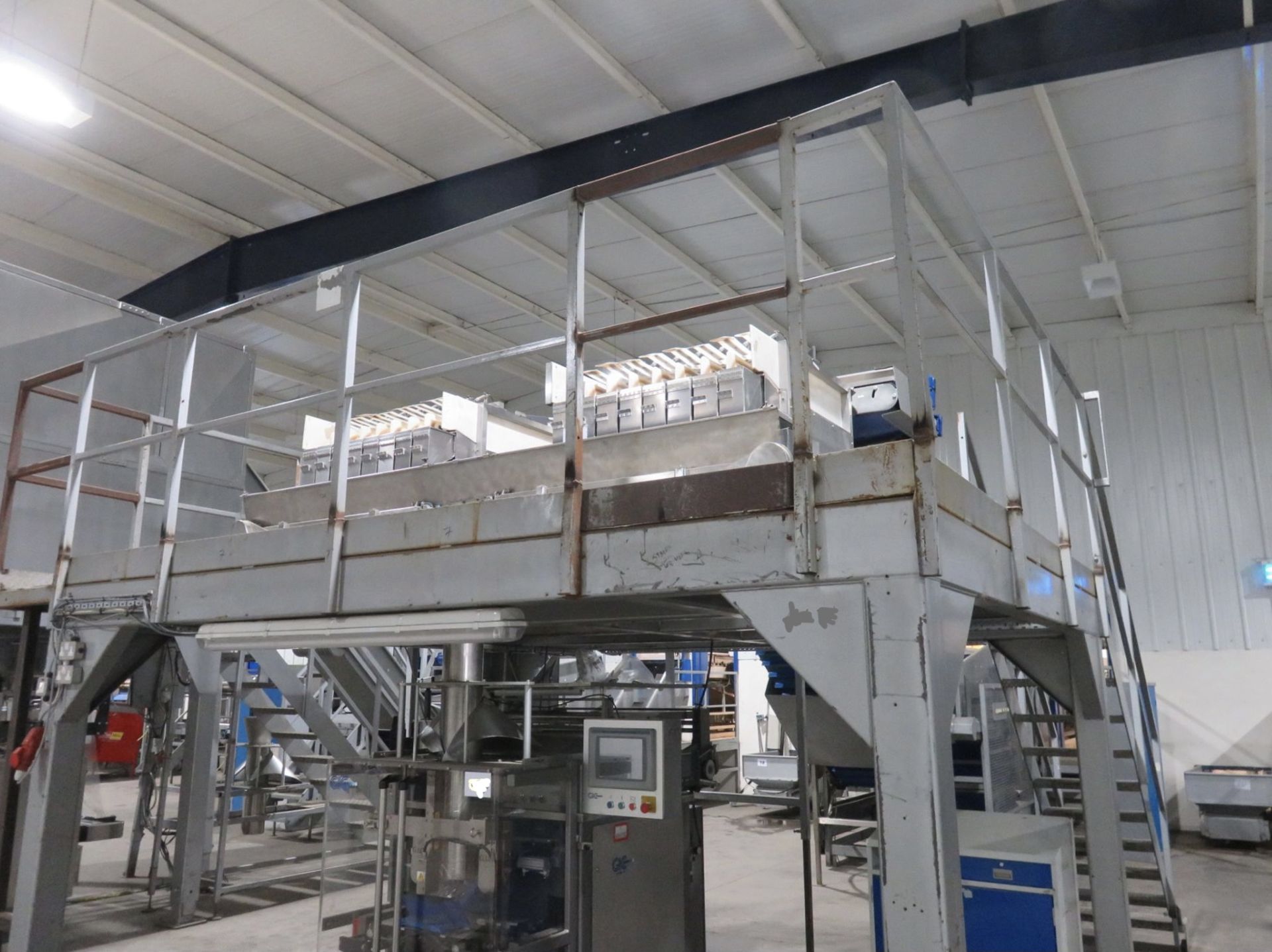 Two x Eight Head Newtec Weighers, with split conve - Image 7 of 7