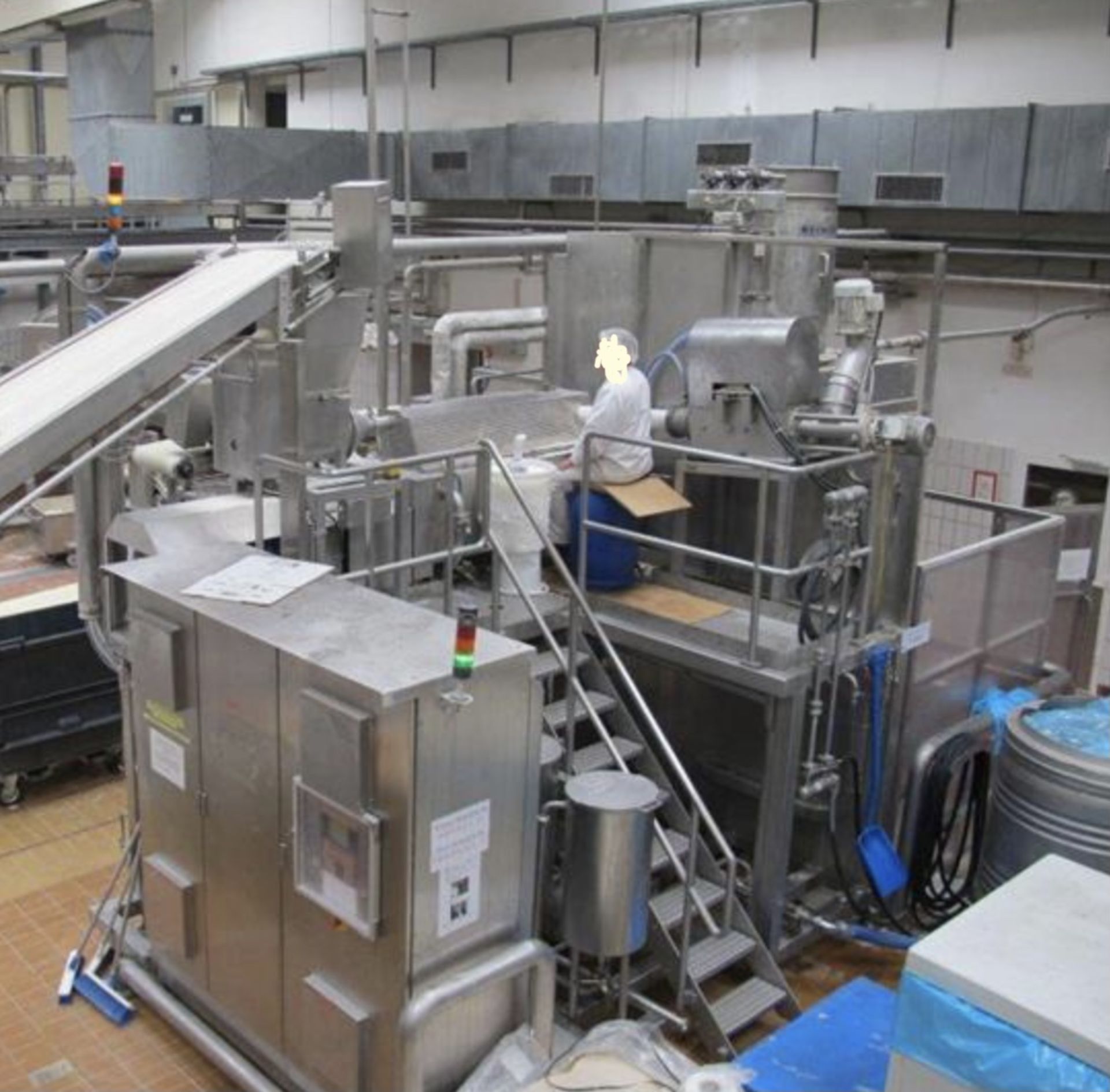 Sasib Continuous Pastry Mixing System, with gantry