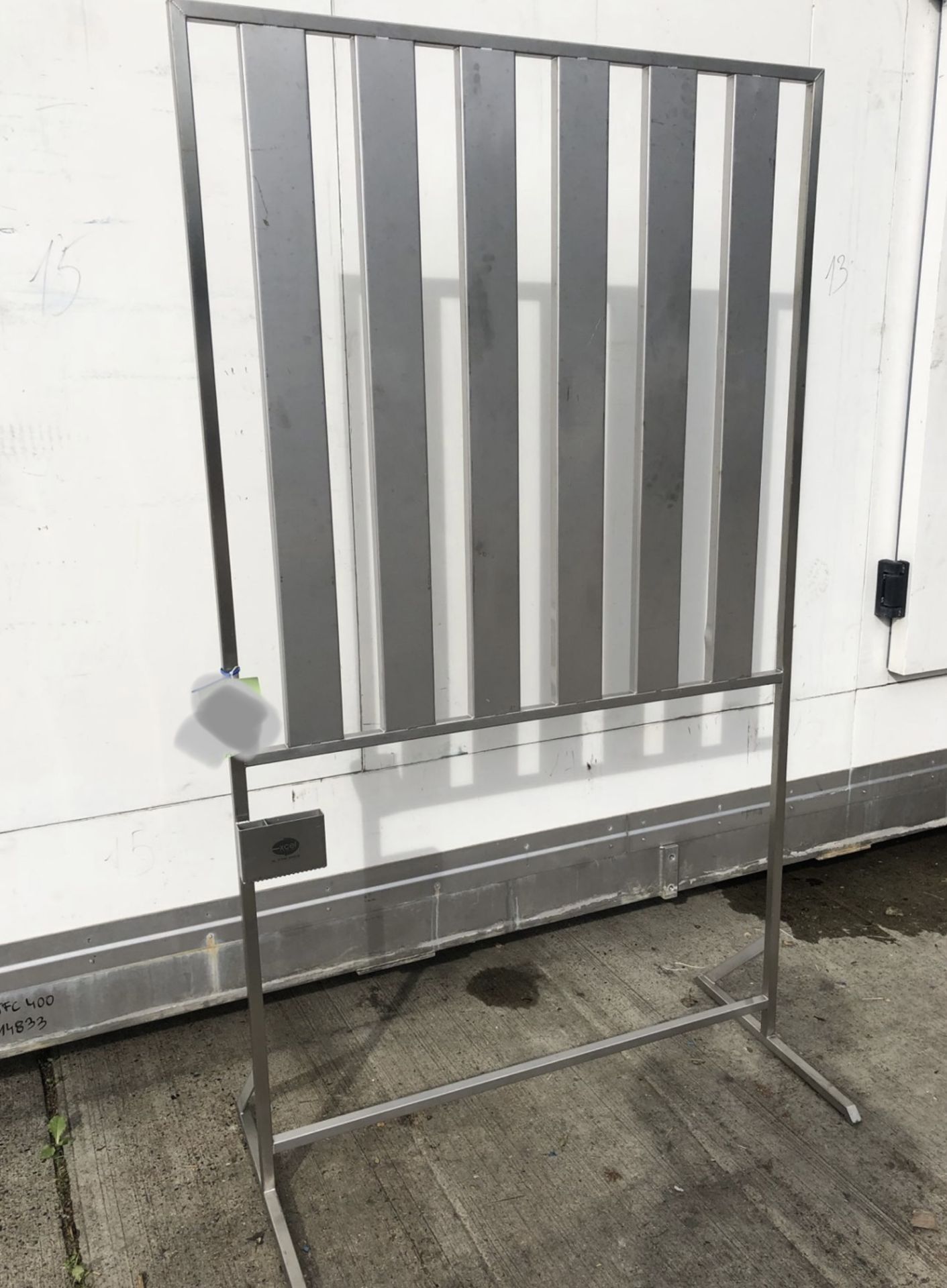 Three Stainless Steel Screens, approx. 1.2m long x