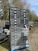 Approx. 65 Plastic Trays, mainly approx. 0.56m x 0