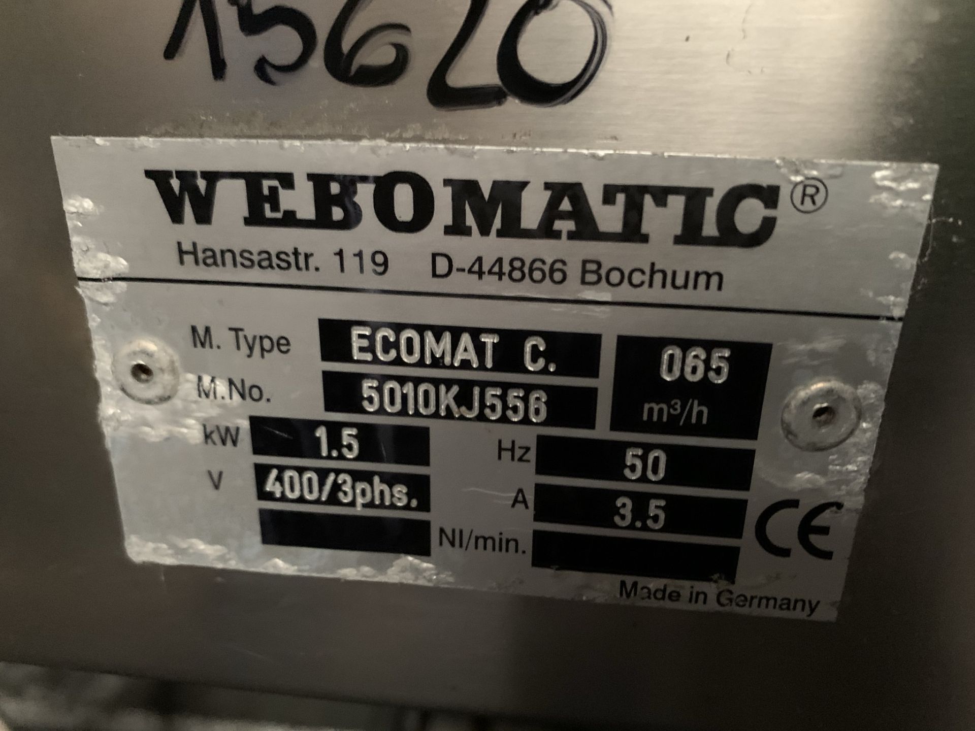 Webom Double Chamber Vacuum Packer, serial no. S01 - Image 3 of 3