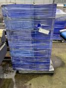 35 Blue Trays, approx. 60cm x 40cm x 30cm deep, li