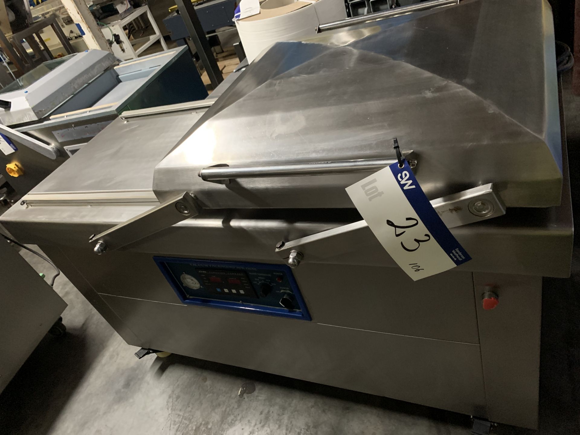 Twin Chamber Vacuum Packing Machine, with 600 seal