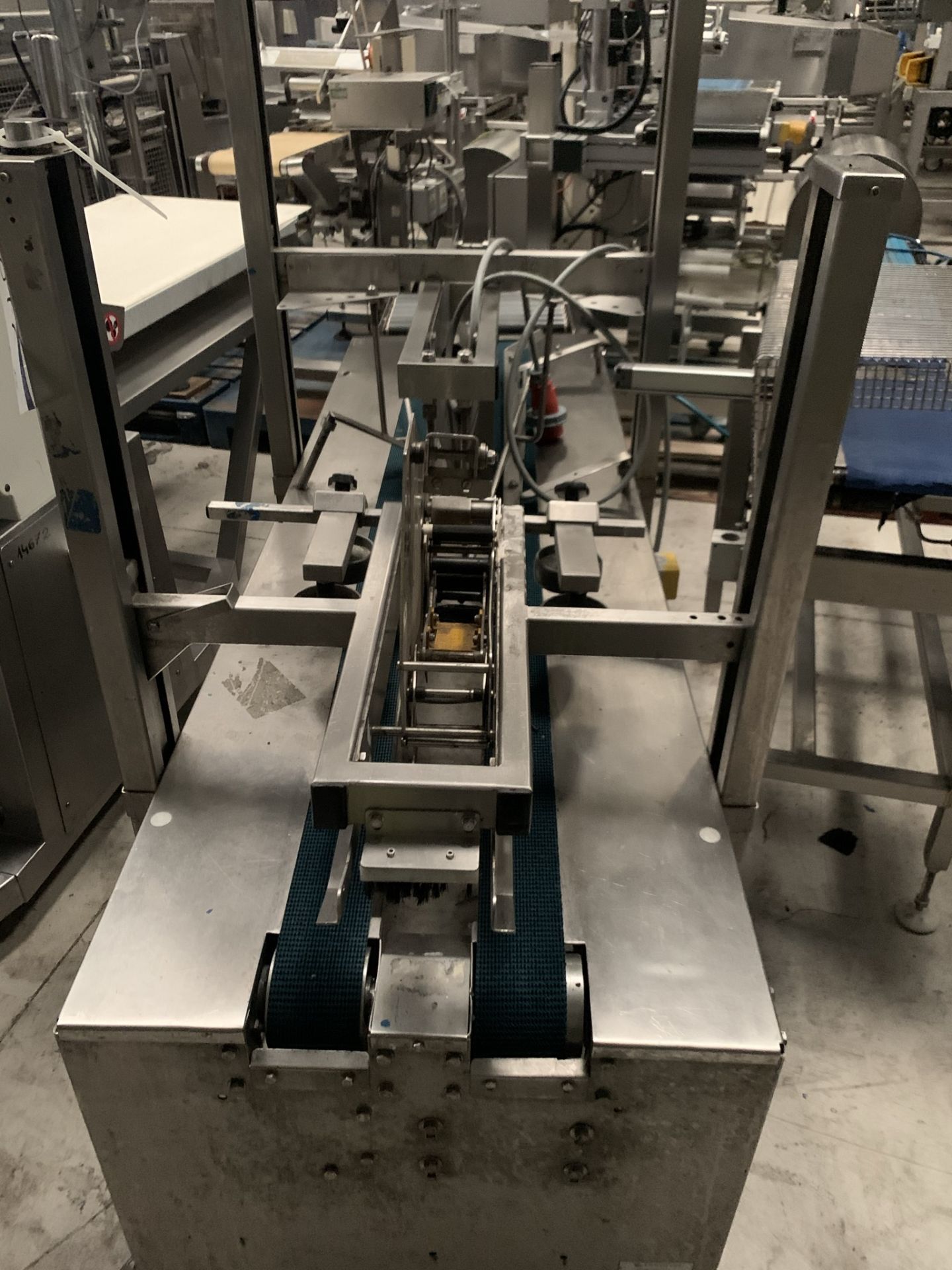 Endoline 802 Stainless Steel Box Closing Machine, - Image 2 of 2