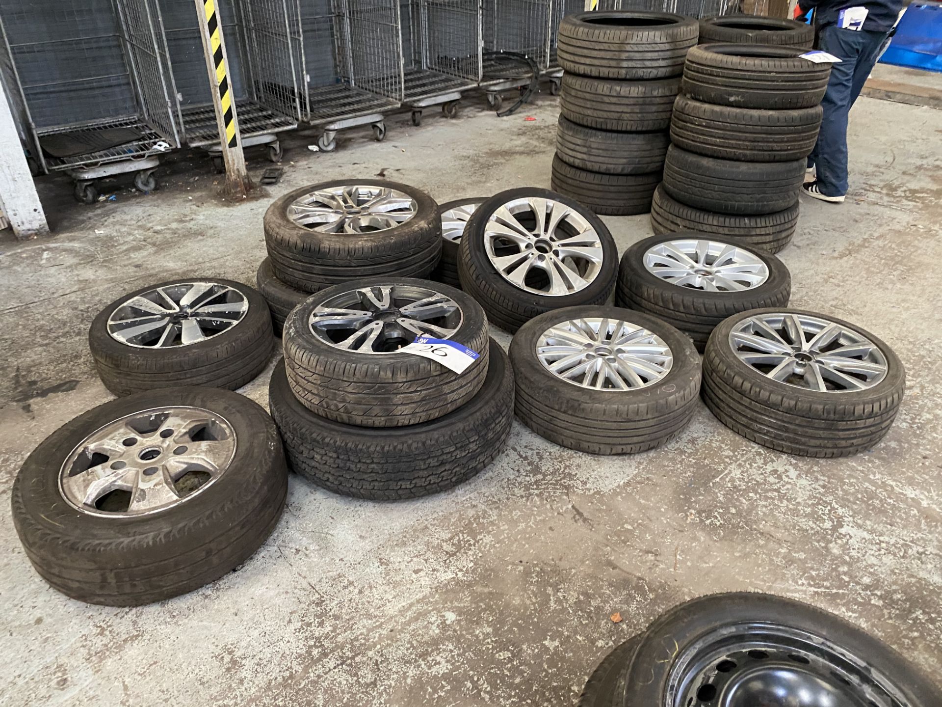 11 Various Alloy Wheels and Tyres