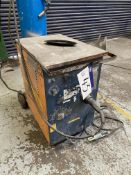 AGA Samefa Mig Welder, serial no. 010866, with trolley, 440V (bottle excluded)