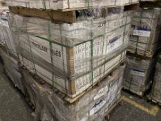 40 Boxes of Grey Porcelain Tiles, item no. ZS115,