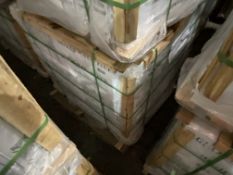 60 Boxes of White Glazed Wall Tiles, item no. GW30