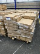 Approx. 31 Boxes of Striped Grey Carpet Tiles, eac