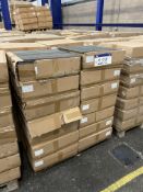 Approx. 32 Boxes of Striped Grey Carpet Tiles, eac