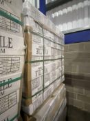 108 Boxes of White Tiles, item no. WGITN1B, 200mm