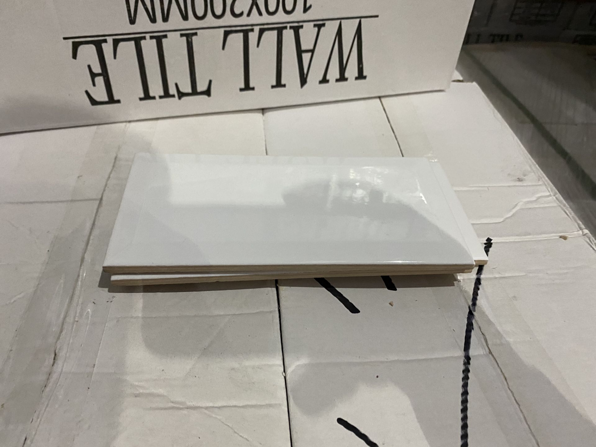 108 Boxes of White Tiles, item no. WGITN1B, 200mm - Image 2 of 3