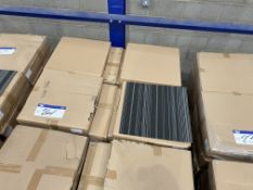 Approx. 28 Boxes of Striped Grey Carpet Tiles, eac
