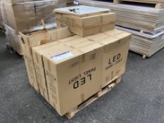 Eight Boxes of LED Panel Lights, 40W, ten pieces p