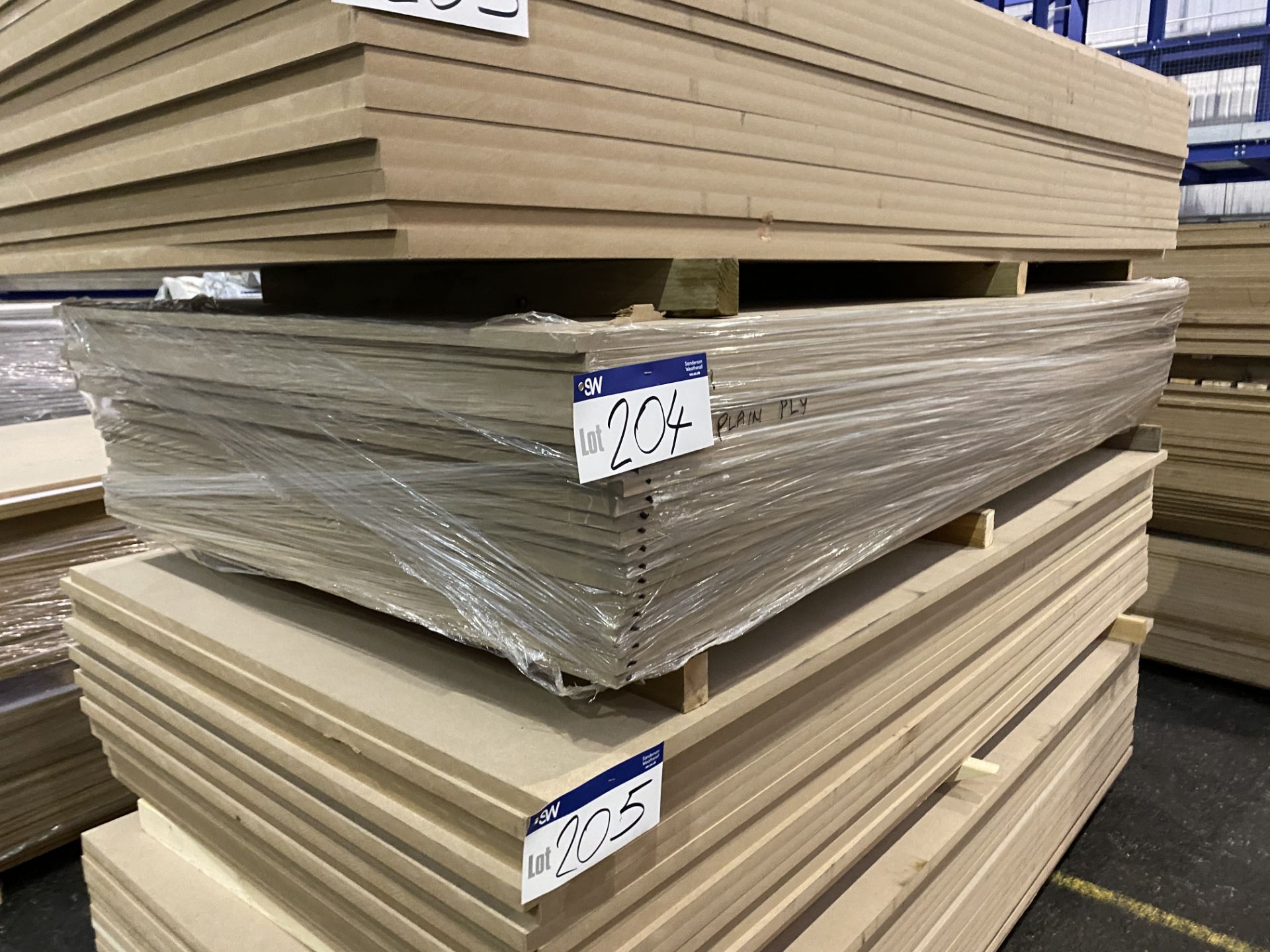 Approx. 20 Sheets of MDF, each sheet approx. 2400m