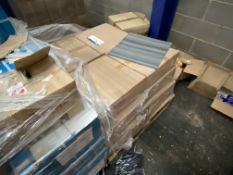 Approx. 12 Boxes of Striped Grey Carpet Tiles, eac