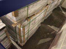 60 Boxes of White Glazed Wall Tiles, item no. GW30