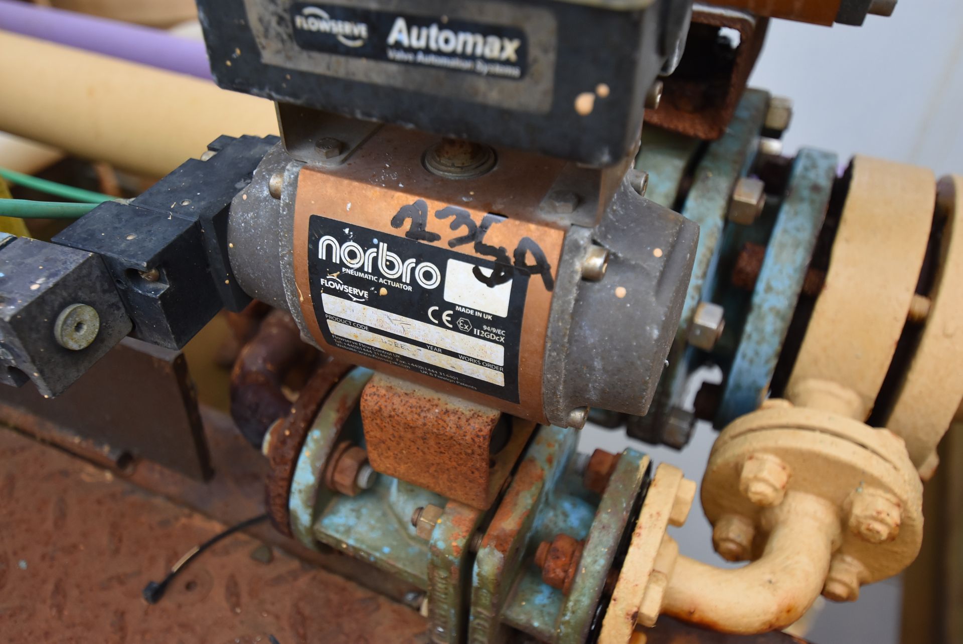 Five Norbro Pneumatic Actuators (please note - all - Image 3 of 3