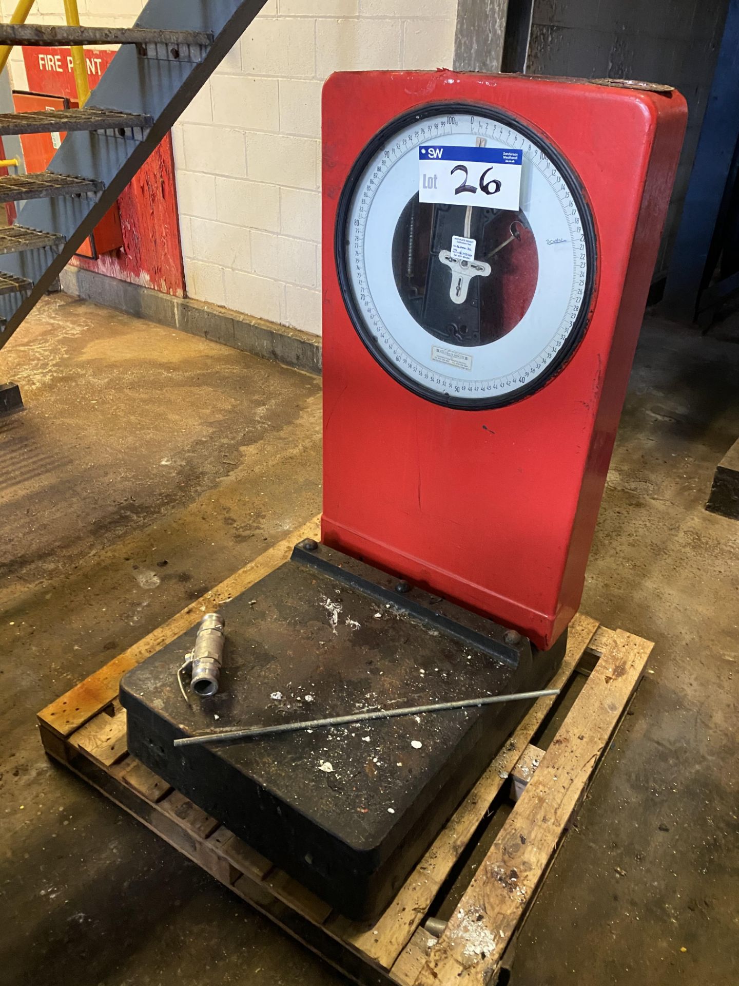 Accurate Weight 100kg Dial Indicating Platform Sca