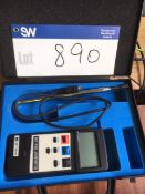 RS Hot Wire Anemometer (please note - all lots wil