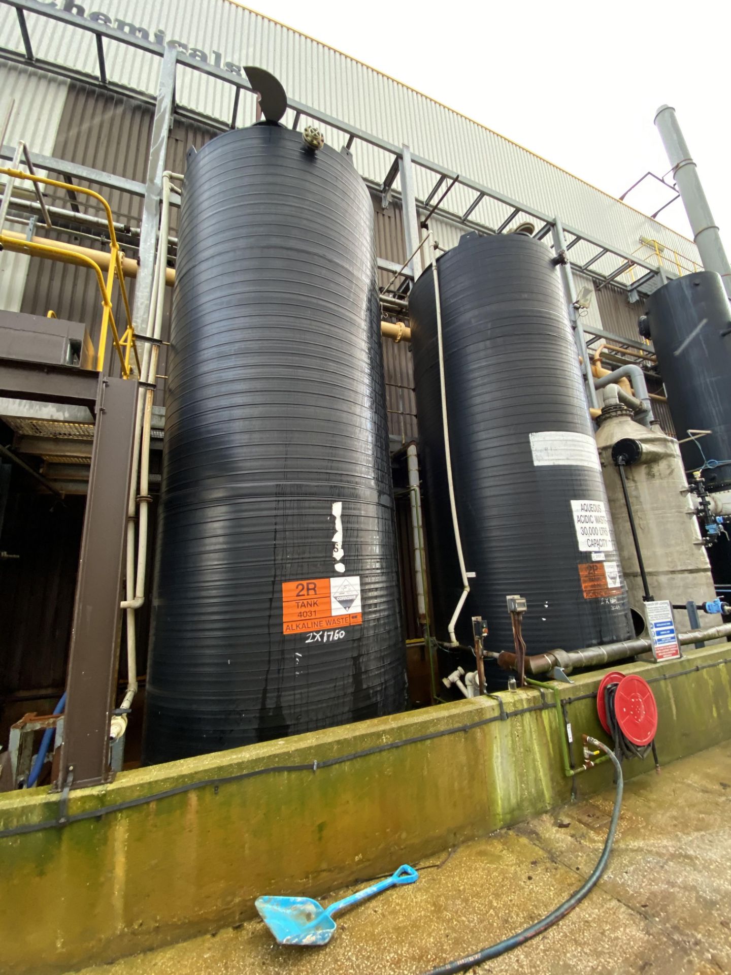 Two Allibert Helix 29,500 litre Storage Tanks (ple - Image 2 of 3