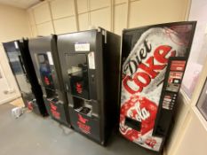 Four Vending Machines, 240V (please note - all lot