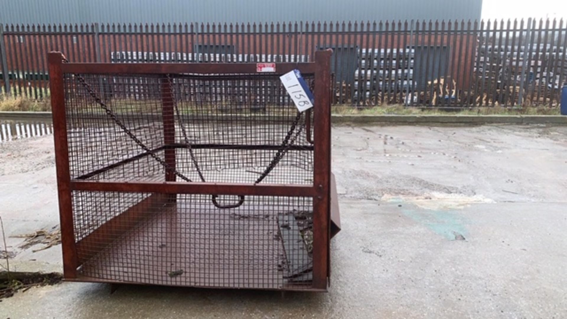 PDW Two Tonne SWL Steel Lifting Cage (please note