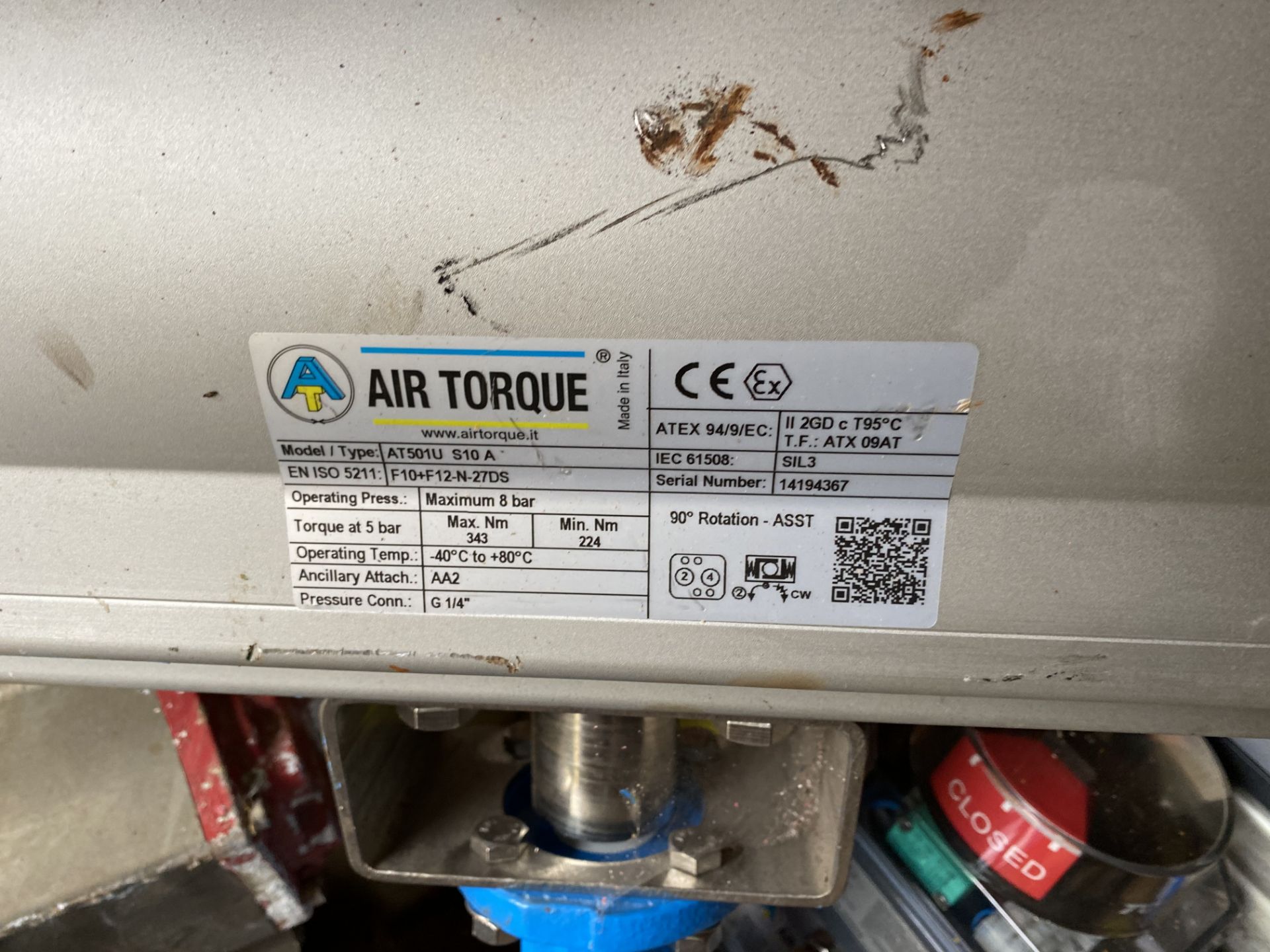 Quantity of Air Torque Pneumatic Actuators (please - Image 3 of 3