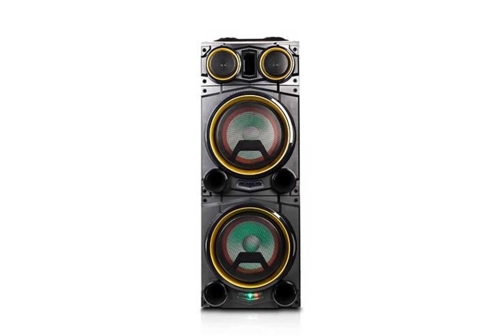 15 boxed unused Tibo X-Treme 300 stereo speaker systems, manufacturers model number XTREME 300,