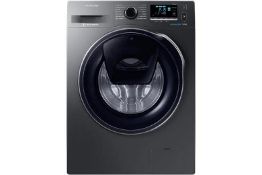 Lot of 11 minimum grade B BrightHouse refurbished Samsung 9kg washing machine, silver, manufacturers