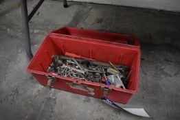 Assorted Tools, with tool box