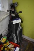 Golf Bag & Clubs, as set out