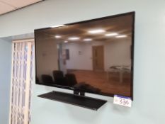 Techwood 50" Wall Mounted Flat Screen Television (