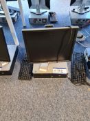 HP Compaq Personal Computer with keyboard and flat