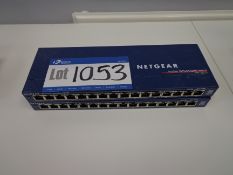 Two NETGEAR Prosafe G5116 16 port gigabit switches