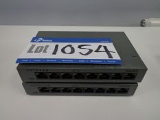 Two NETGEAR GS308 network switches (This lot is lo