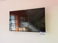 Techwood 50" Wall Mounted Flat Screen Television (