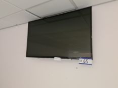 TOSHIBA 40" Wall Mounted Flat Screen Television (L