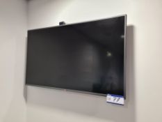LG 50" Wall Mounted Flat Screen Television (Locate