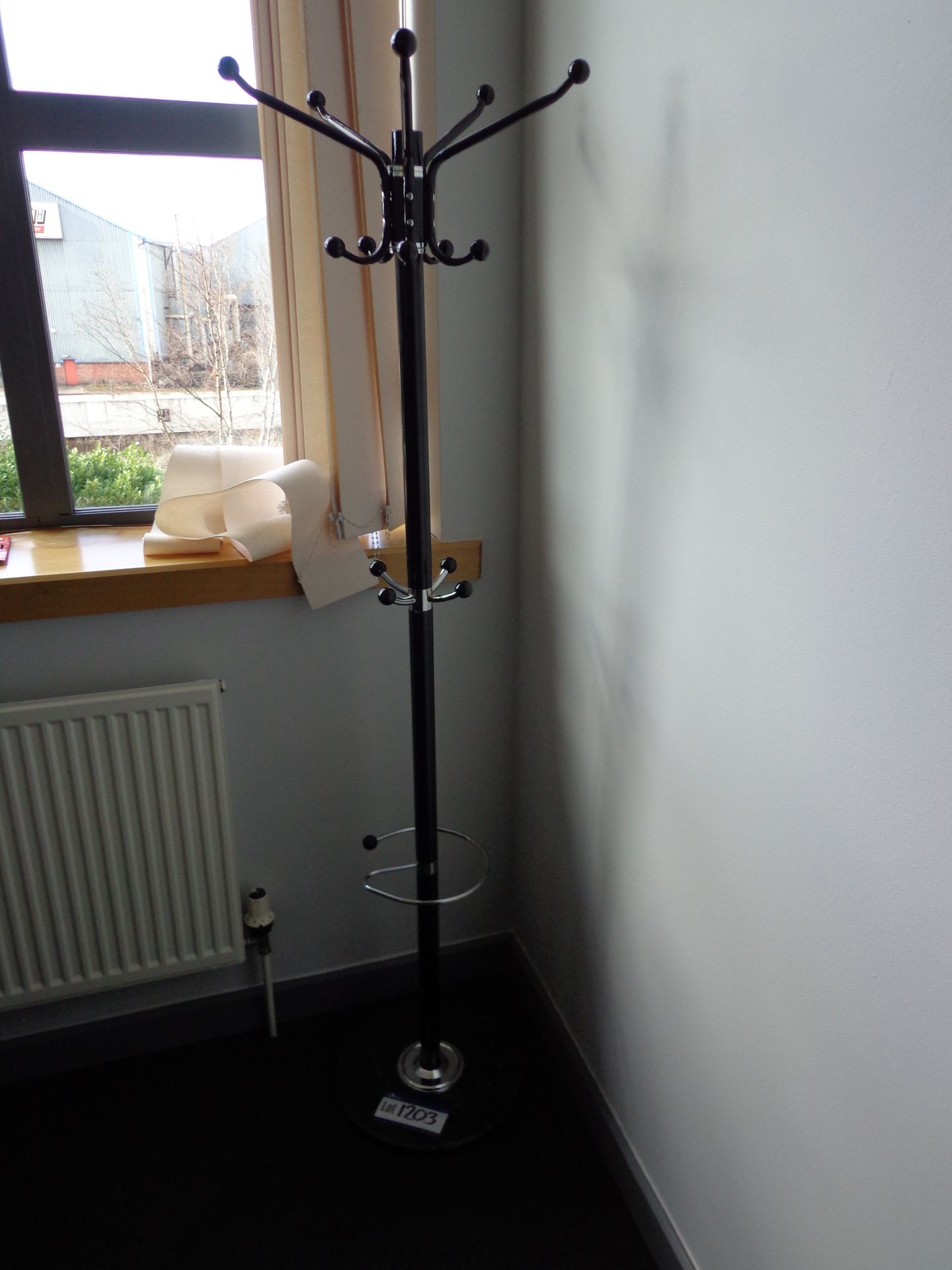 Hat and coat stand (This lot is located at Sheffie