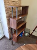 Dark Oak 5 Tier Wall Unit (This lot is located at