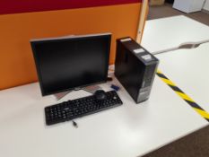 Dell Optiplex 7010 Personal Computer with Keyboard